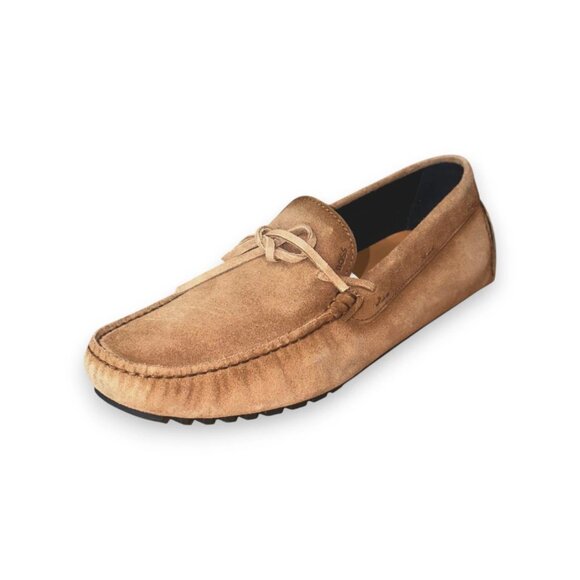 BOSS Driver Mocc Men's Loafers Beige Genuine Leather US 6.5 | EU 39.5 MSRP $299 - Picture 1 of 5